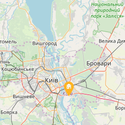 Apartments Yelyzavety Chavdar Kiev Osokorki на карті